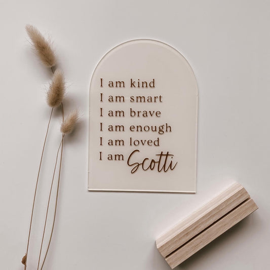 Personalized Affirmation Signs