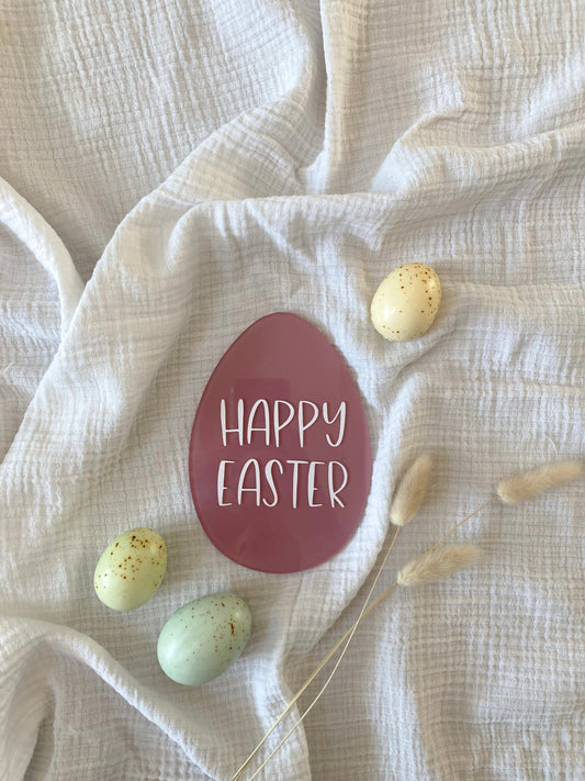 happy easter acrylic easter egg shaped photo prop